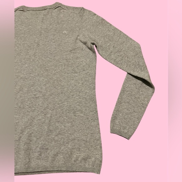 Grey KJUS v-neck pullover - Picture 3 of 4